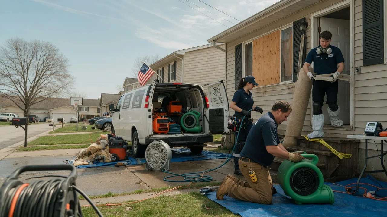 Water Damage Restoration in Leslie, AR near me